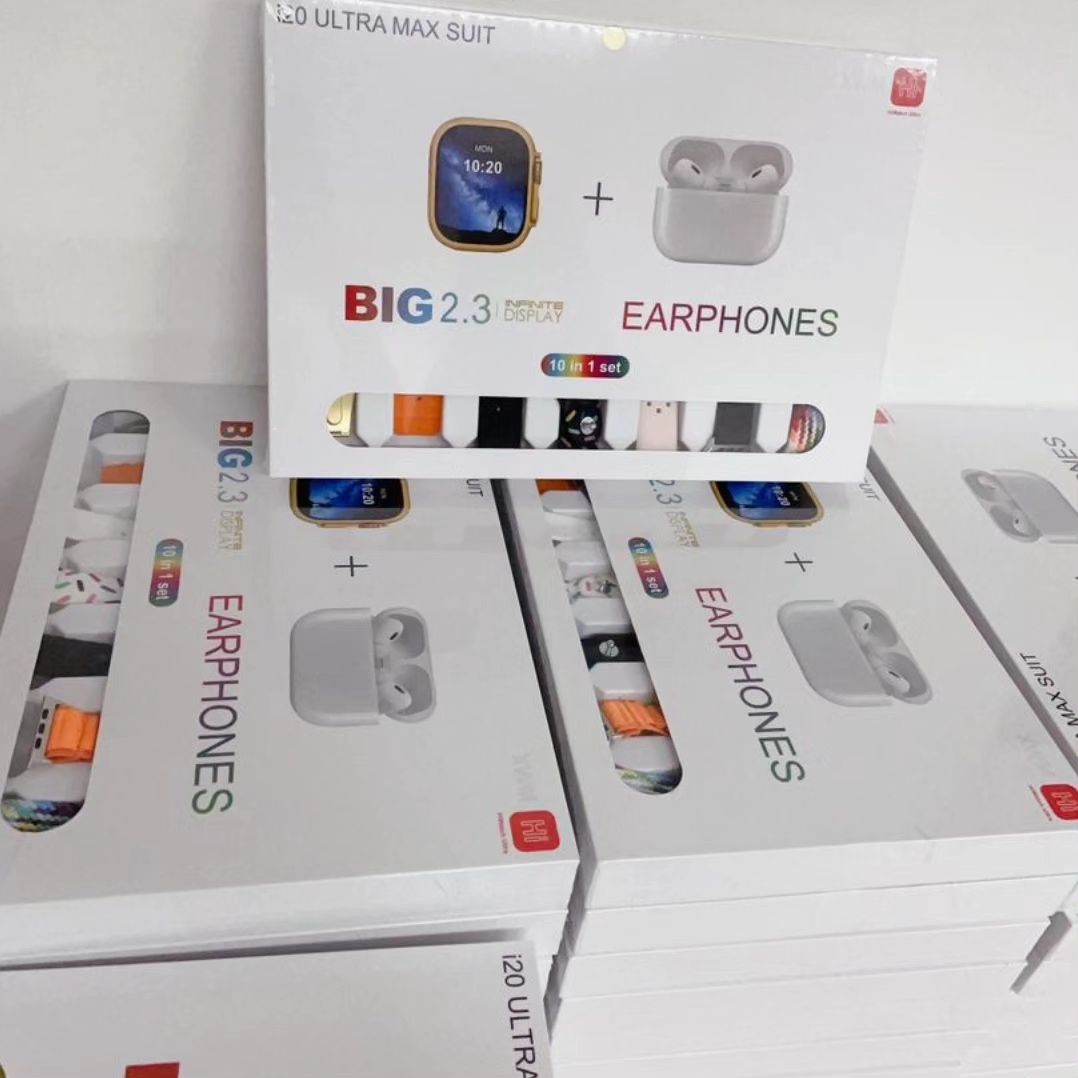 i20 Ultra Smart Watch (COMBO)